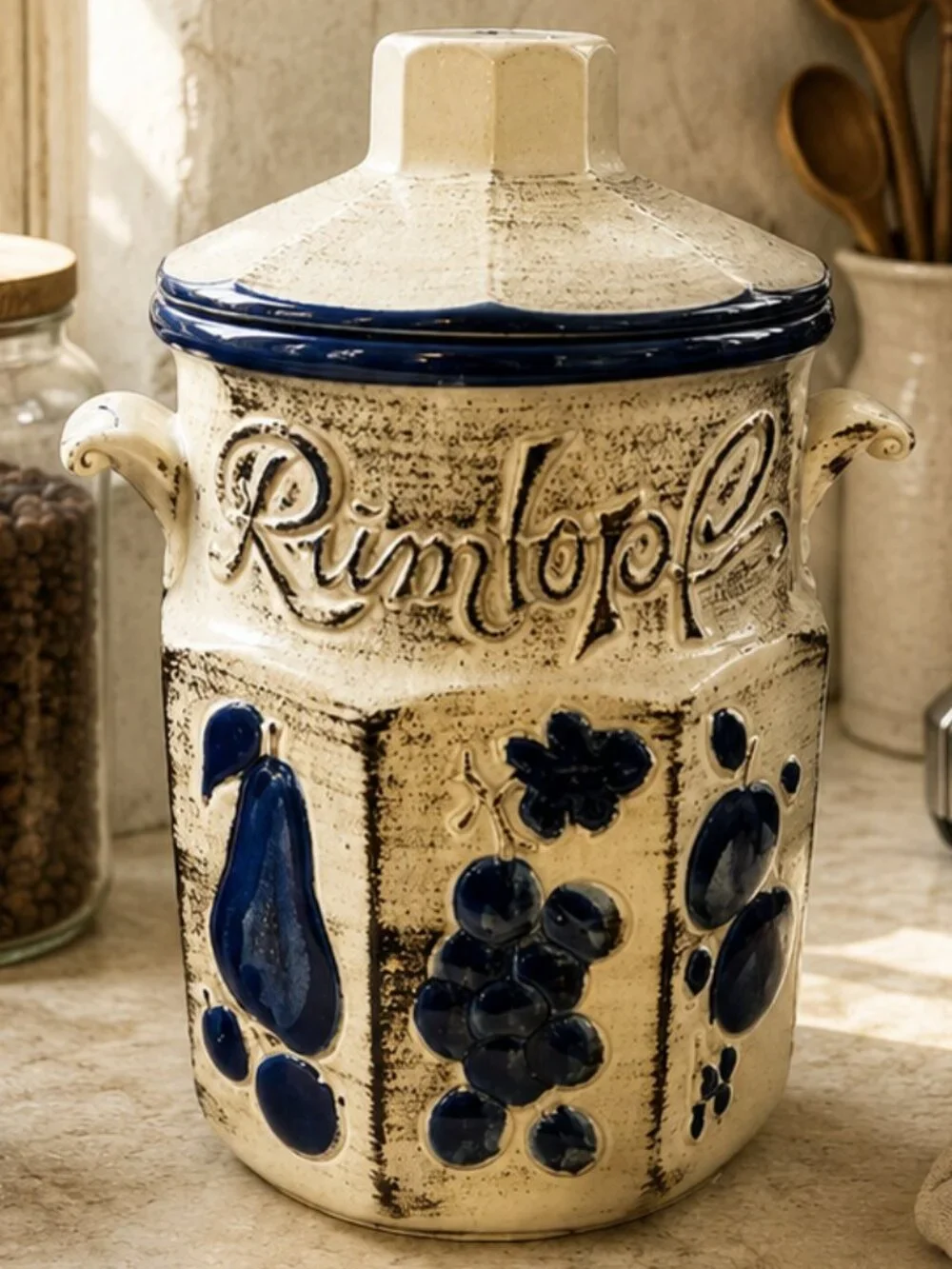 Rumtopf vintage stamped